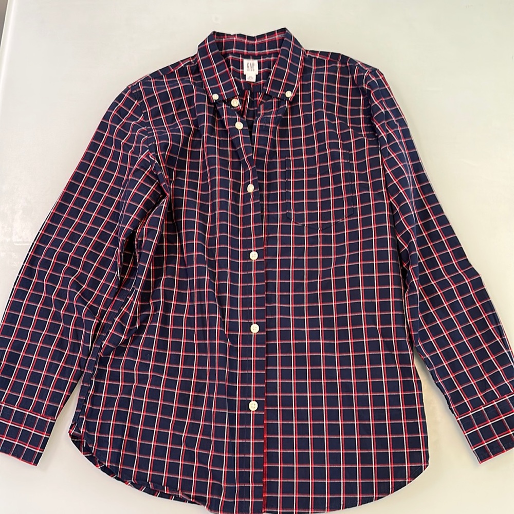 NWOT Gap Kids Button Down Shirt Size XXL (14-16)